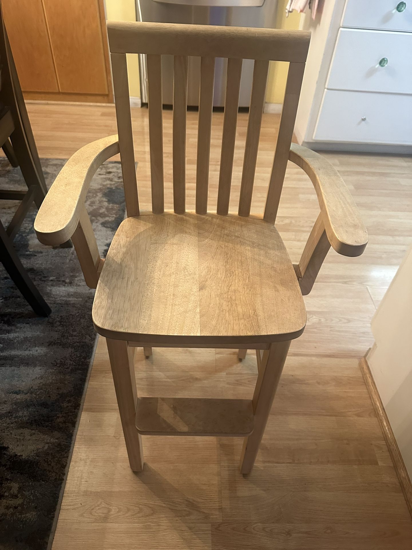 Kids Wood High Chair