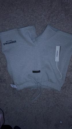 Fear of God Essentials Dark Grey Shorts Size Medium NWT
