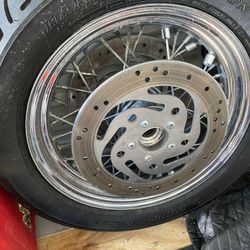 2002 Road Glide 16” Chrome Front Wheel , “Excellent Condition “
