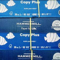 NEW Copy Paper Case Box * Hammermill * 5000 Sheets * 10 Ream * Printer Copier