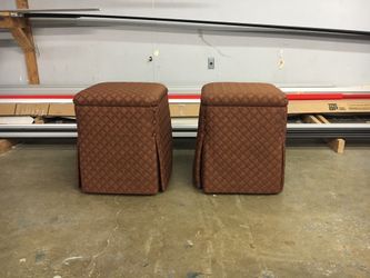 Custom stools / ottomans