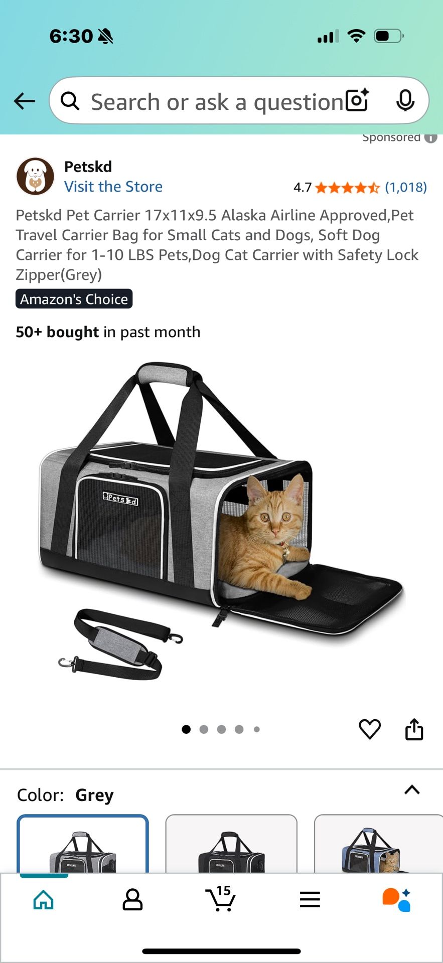 Dog/cat Carrier