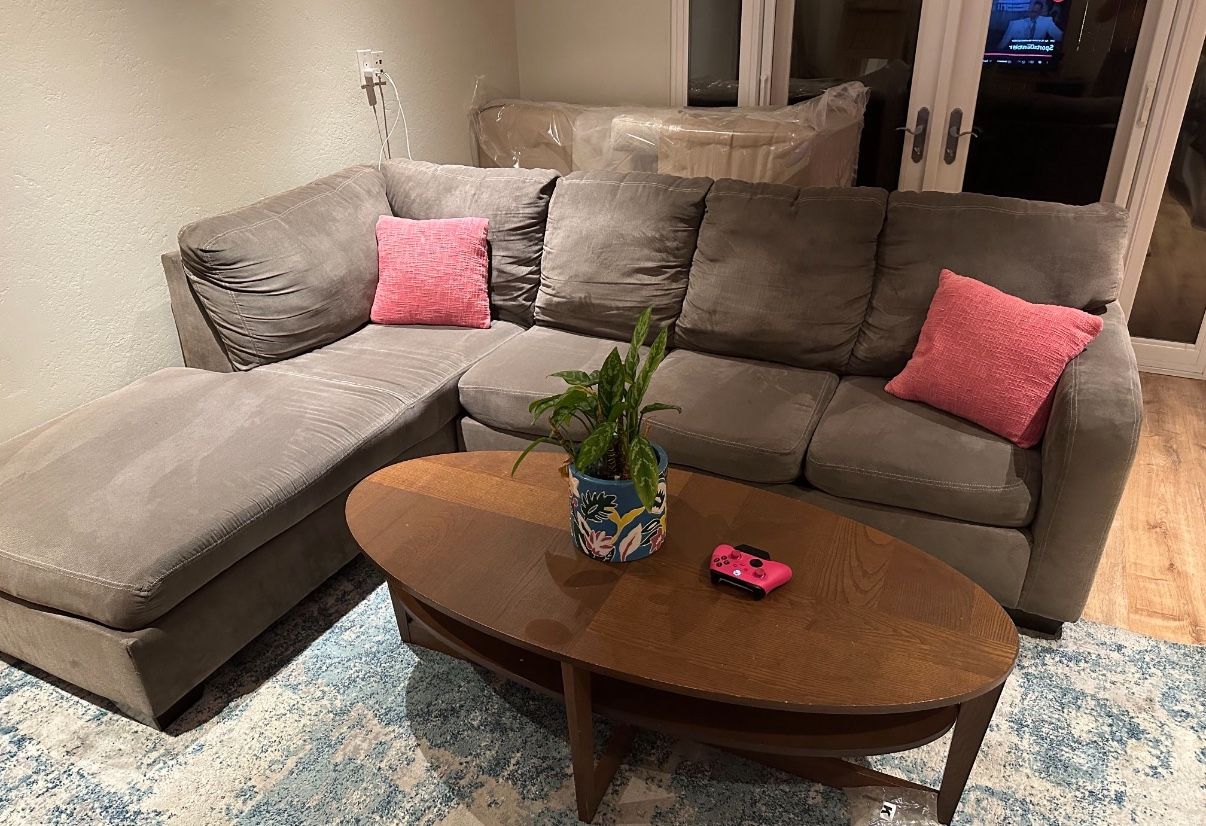Gray Sectional Couch