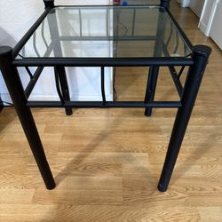 Small Glass Table 