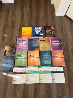 CBT and addiction workbooks