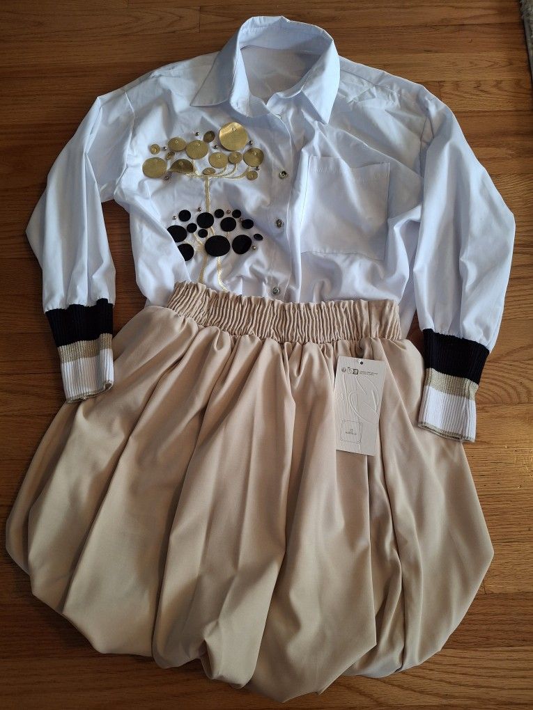Women's Bubble Skirt Shirt