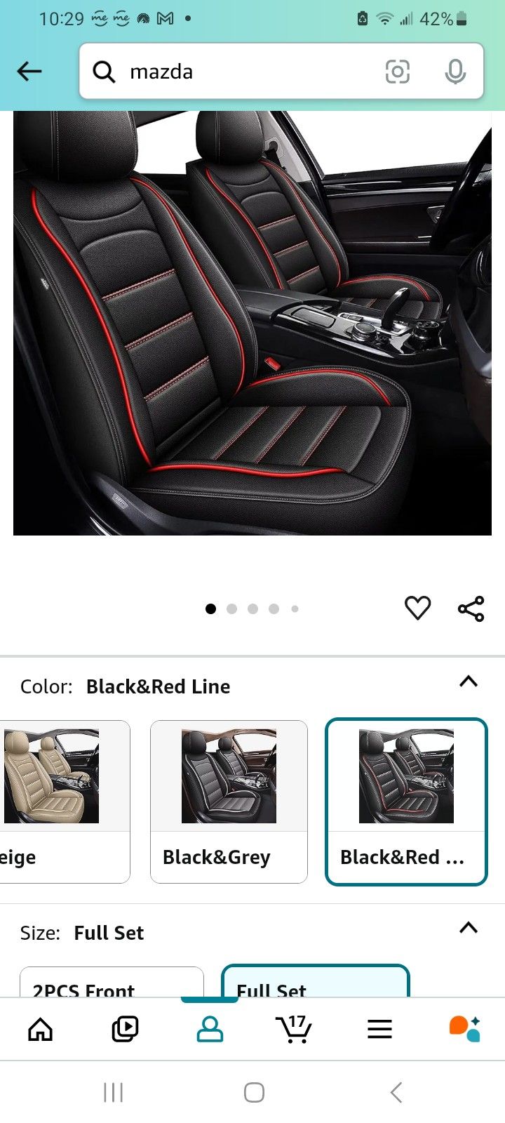 $50.00 SEAT COVER