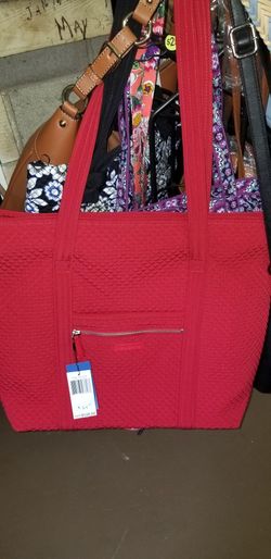 Vera Bradley large red bag- great spring/summer bag