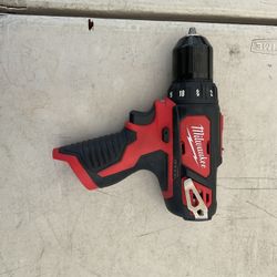 Milwaukee M12 drill driver to only