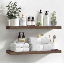 Set of 2 Floating Shelves 