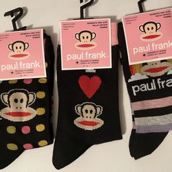 Paul Frank Women’s Socks Bundle Of 3