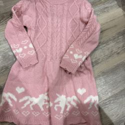 Toddler Knitted 3t Dress