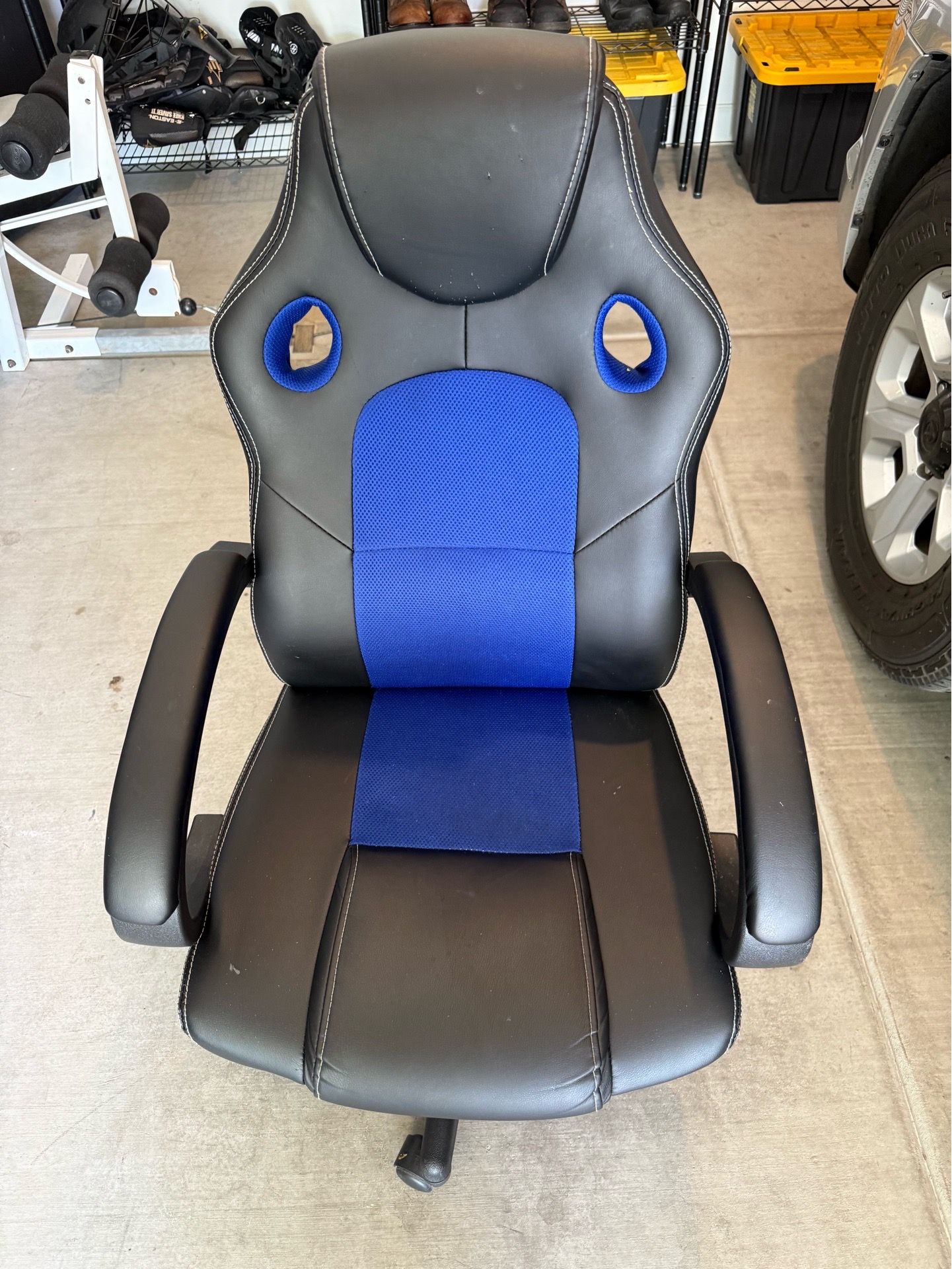 Racing Style Gaming Chair / Office Chair – Black & Blue