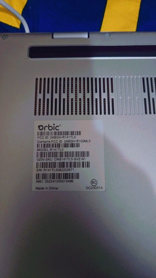Orbic Laptop