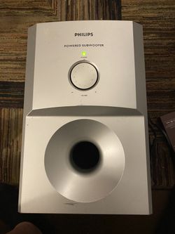 Phillips powered subwoofer