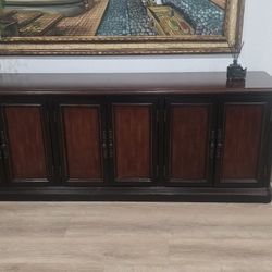 Wooden buffet/credenza 