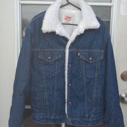Vintage Men's (L) Denim Jacket $40 Firm