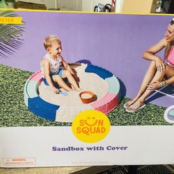Sandbox with cover-new!