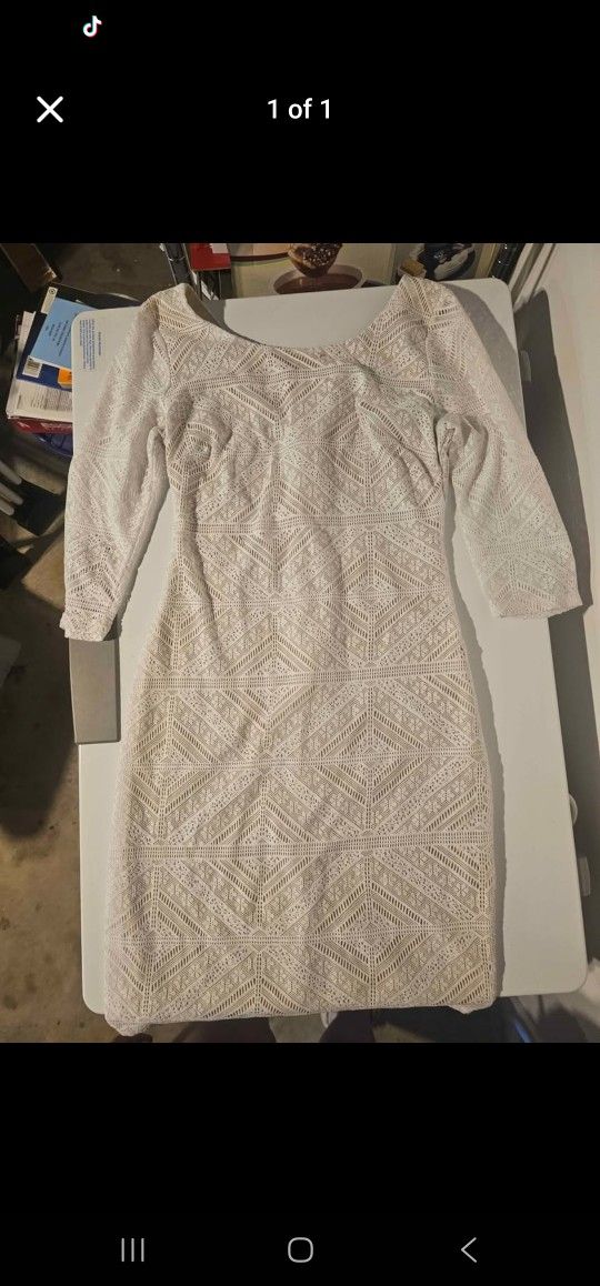 White Mini Dress