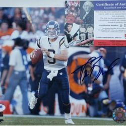 Drew Brees 8x10 Autographed Photo - PSA Certified 