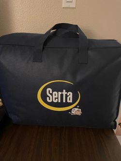 Down Comforter with Gray Cover