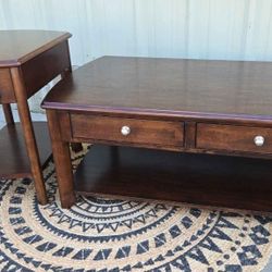 Bassett Coffee Table & End Table