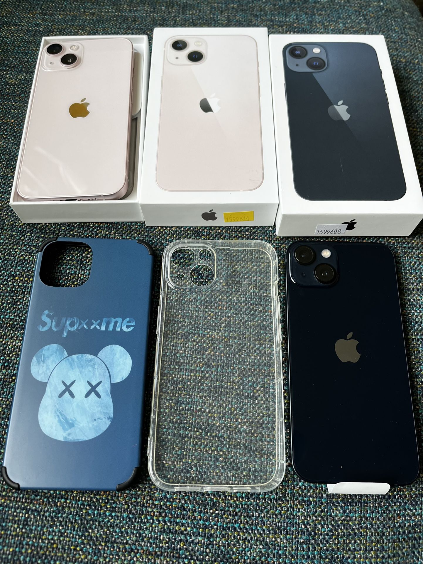 Brand New In Box Unlocked Iphone 13 128gb Black in warranty bought at