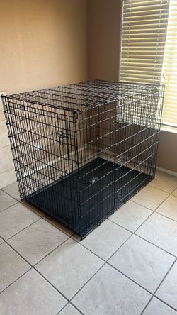 Dog Crate XXL with base. 45” H x 36” W x 54” L