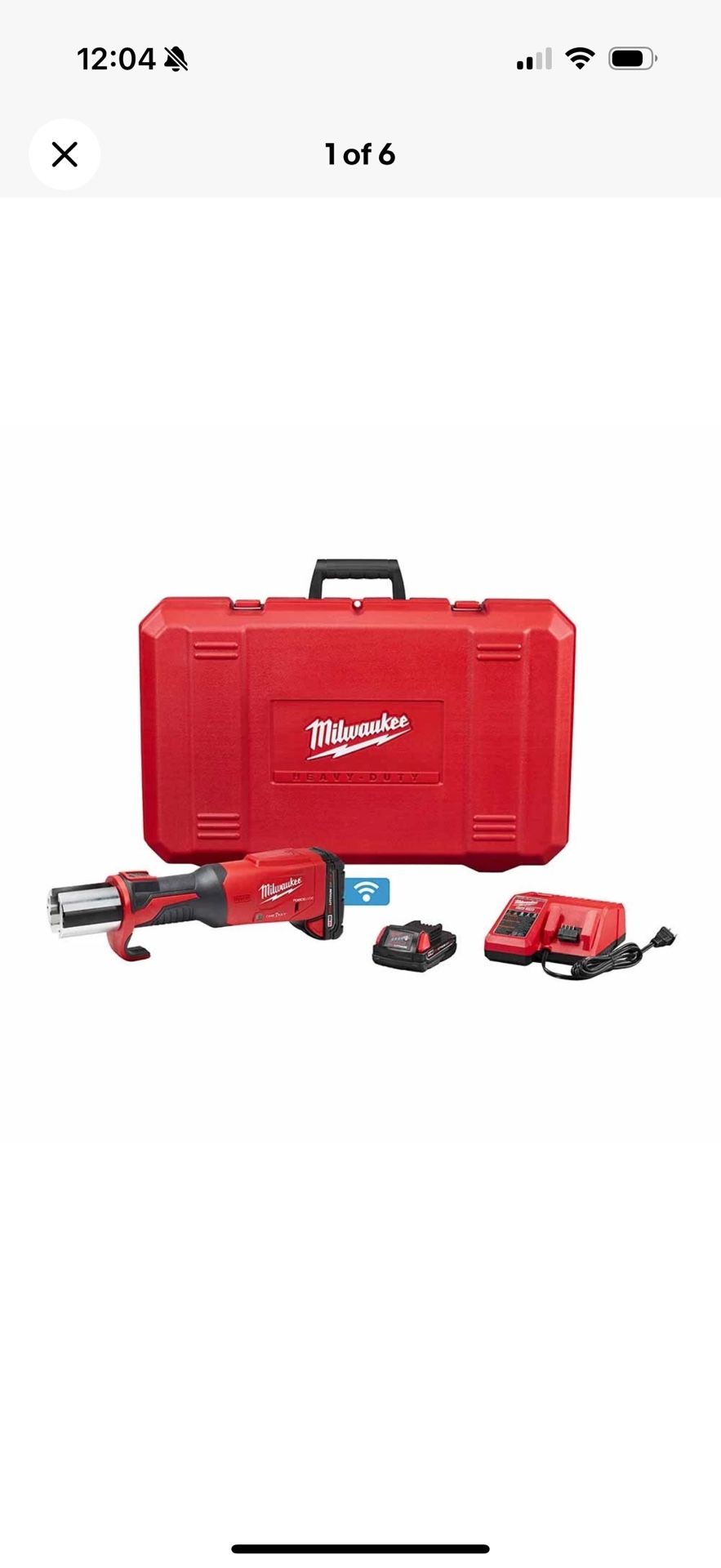 Milwaukee M18 press Tool