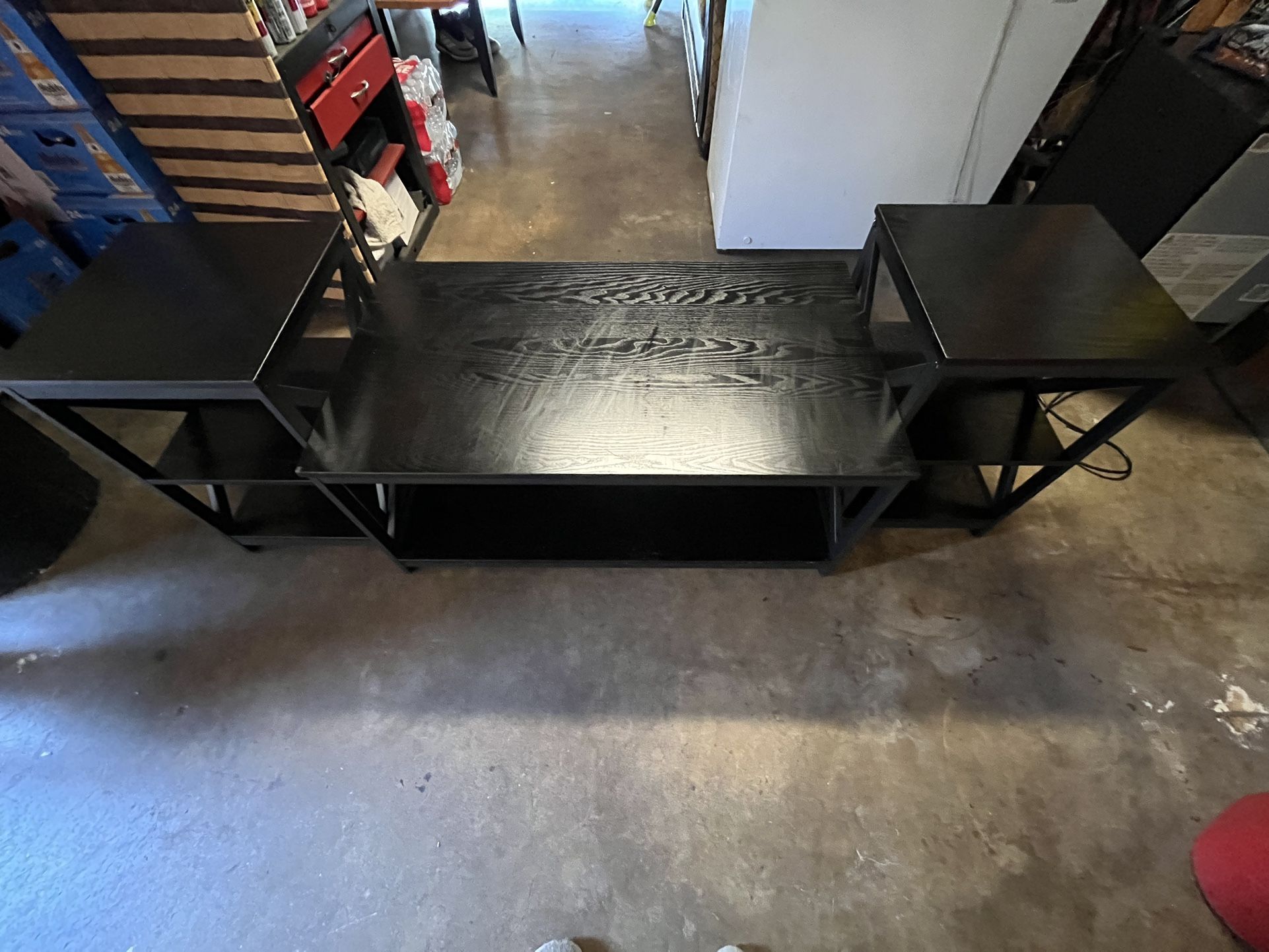 Coffee Table and Two End Tables