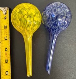 Glass Watering Bulbs Plants $5 for both