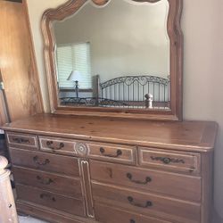 Dresser And Mirror