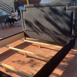 King Size Bedframe Lightly Used 