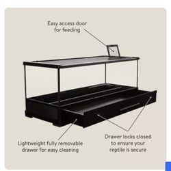 40 gallon reptile terrarium