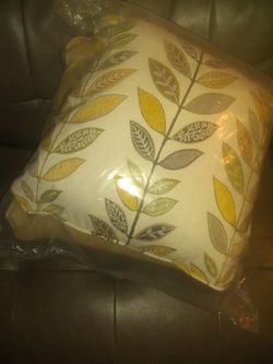 New couch pillows