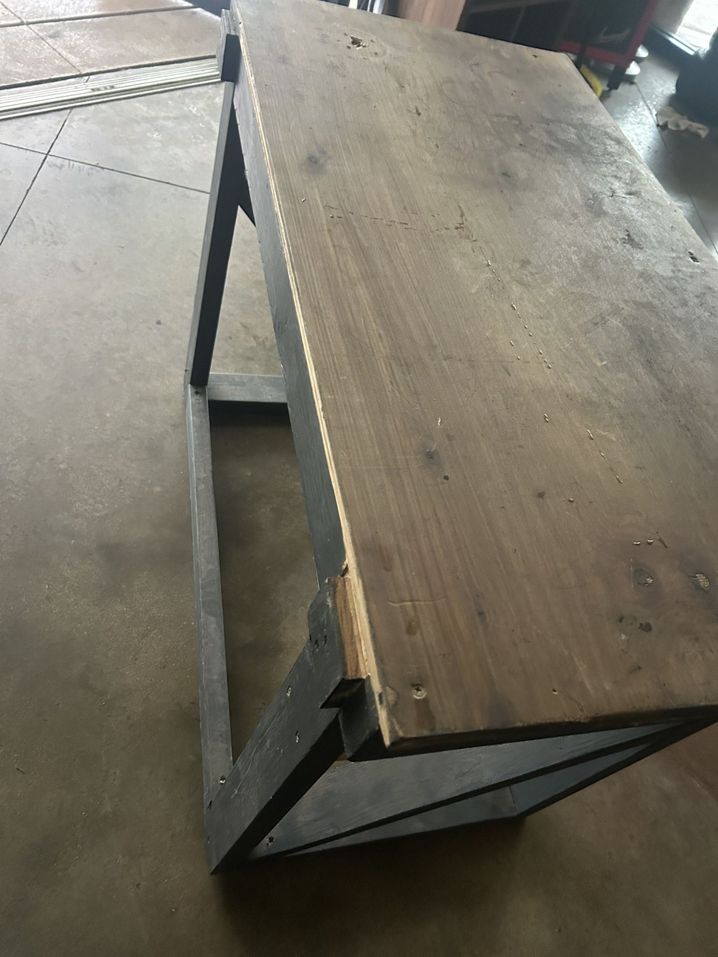 Useful Handmade Wooden Table