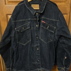 Vintage ECKŌ Jean Jacket Size XXL