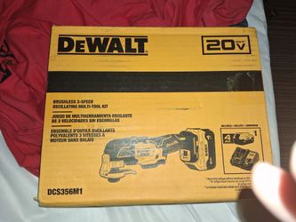 Dewalt brushless 3 speed oscillating muti-tool