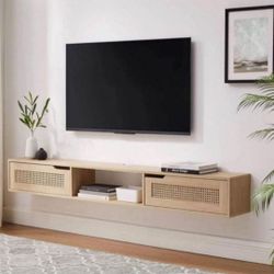 New 70” Floating TV Stand for TVs up 80” (New)