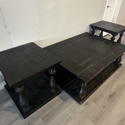 Beautiful Real Wood Coffee And End Tables