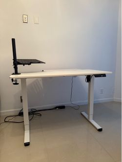 Electric Standing Desk Meilocar 48x24 - White