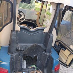 Completely Enclosed Club Car