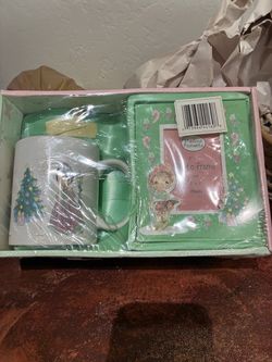 Precious moments mug and pic frame