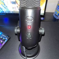 Selling Blue Yedi Mic Because I Am Selling Pc