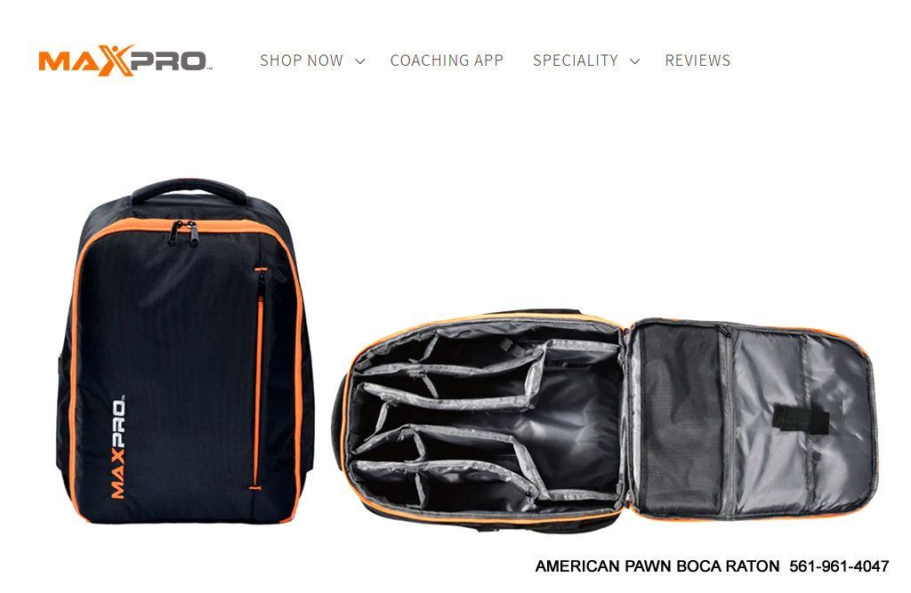 Maxpack Backpack custom travel backpack BRAND NEW