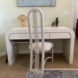 Art Deco Desk with Matching Chair