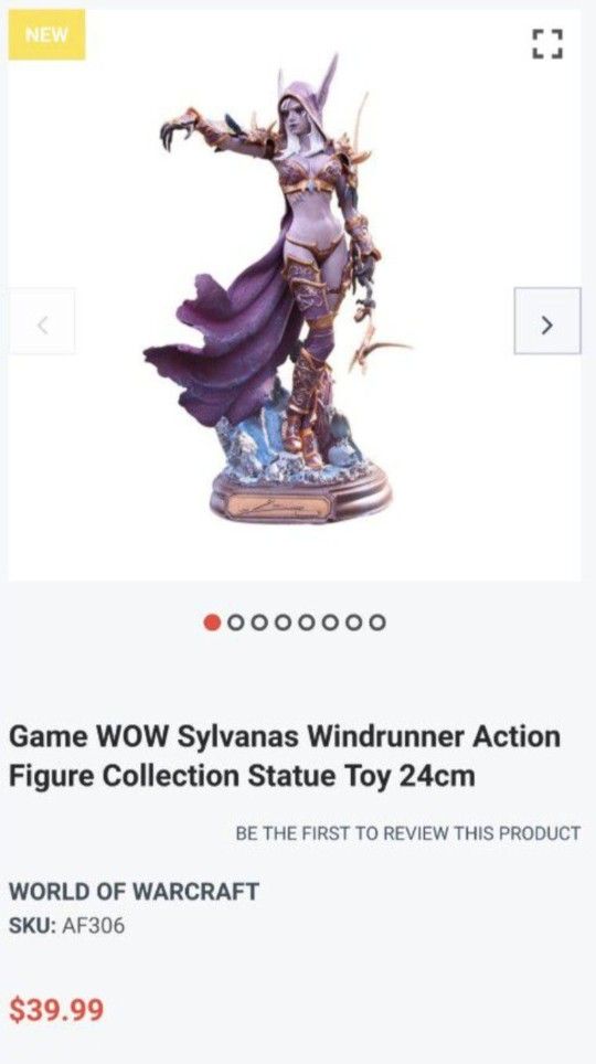 WOW Statue
