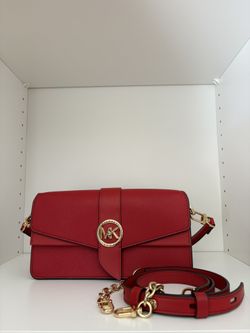Michael Kors Red Crossbody Bag