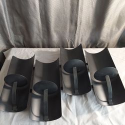 4 candles frame for wall