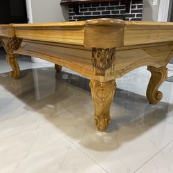 Elegant Pool Table 8’ (Free Delivery & Pro Setup)